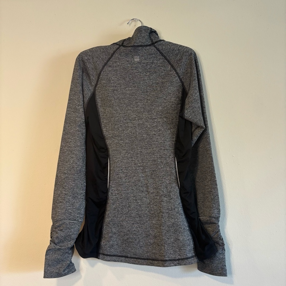 Victoria's Secret Sport Heathered Gray Jacket - Picture 2 of 9